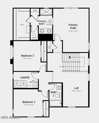 25172 N 165th Ln, Surprise, AZ 85387 - floor plan / room layout