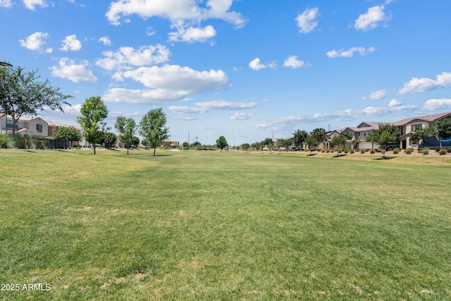 1800 S Jesse Pl, Chandler, AZ 85286 - view of grassy yard with a residential view