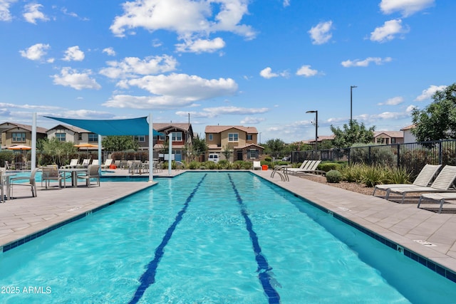 1800 S Jesse Pl, Chandler, AZ 85286 - community pool featuring a patio area and a residential view