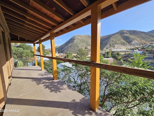 83 Ok St, Bisbee, AZ 85603 - balcony featuring a mountain view