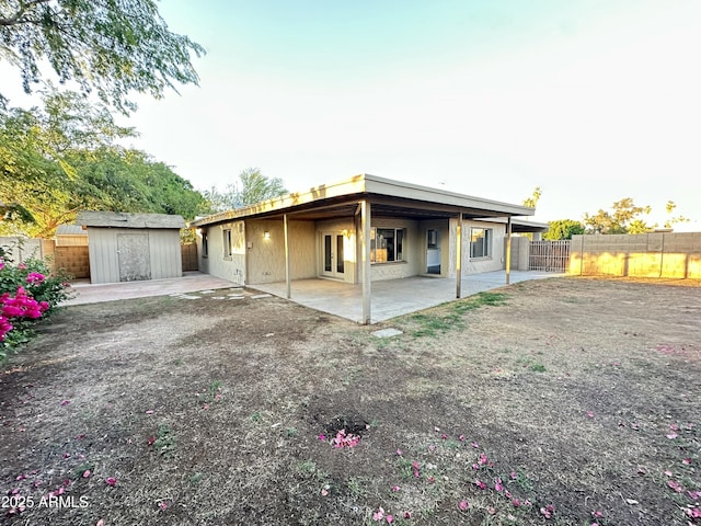 4902 S Fair Ln, Tempe, AZ 85282 - rear view of house featuring a patio