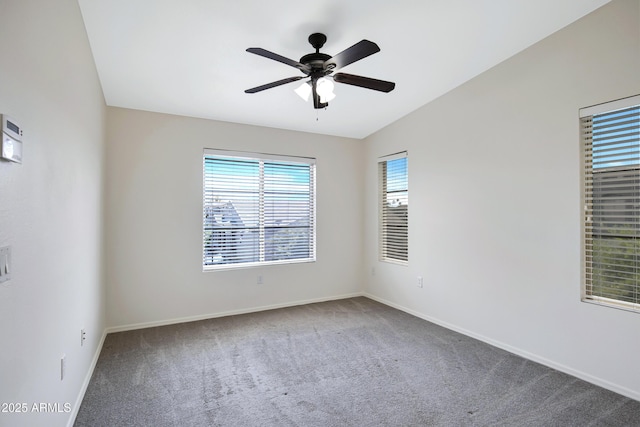 280 S Evergreen Rd Unit 1296, Tempe, AZ 85288 - carpeted empty room featuring ceiling fan and baseboards