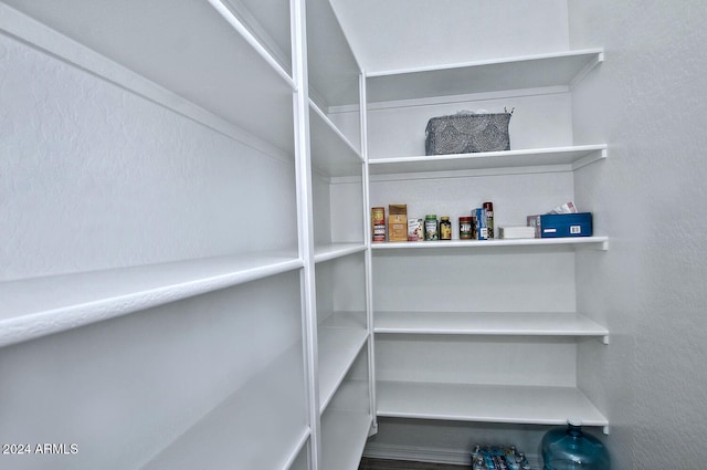 view of pantry