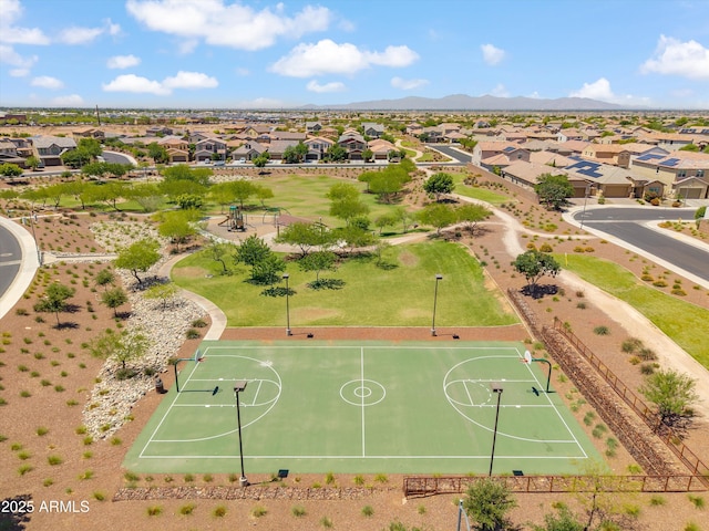 22341 N 100th Ln, Peoria, AZ 85383 - aerial perspective of suburban area featuring mountains