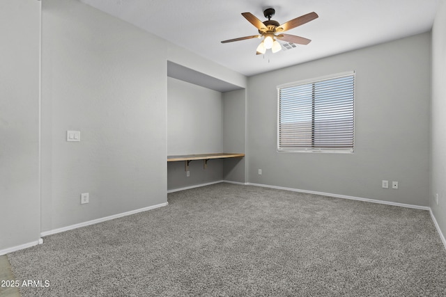 29302 N 126th Ln, Peoria, AZ 85383 - unfurnished room featuring ceiling fan, carpet floors, and baseboards