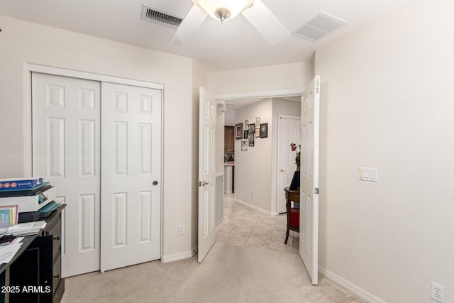 19822 N 108th Ave, Peoria, AZ 85373 - office area featuring baseboards and light colored carpet