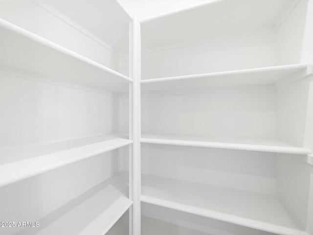view of storage area