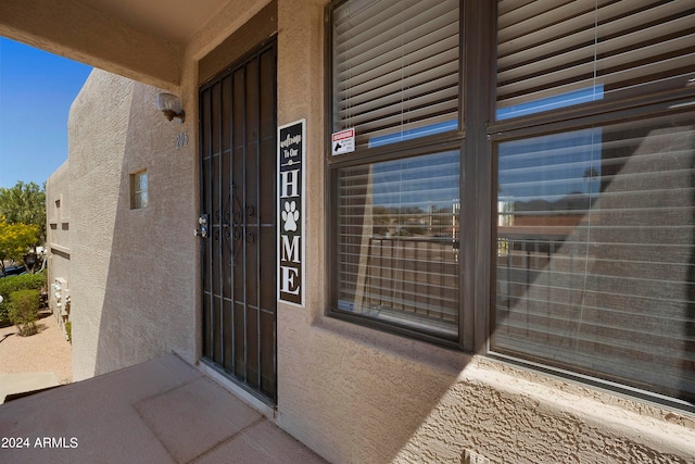 view of property entrance