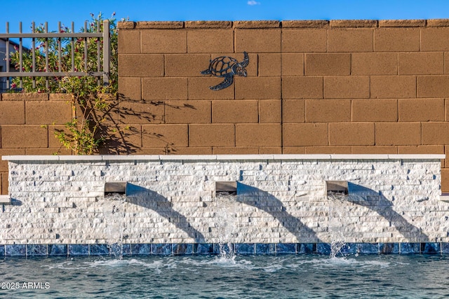exterior view of fence