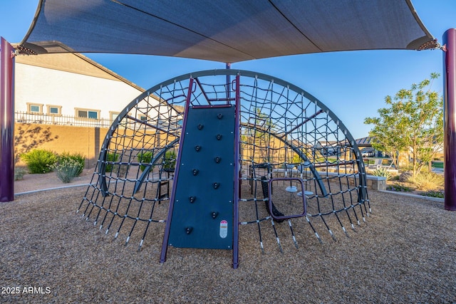 view of communal playground