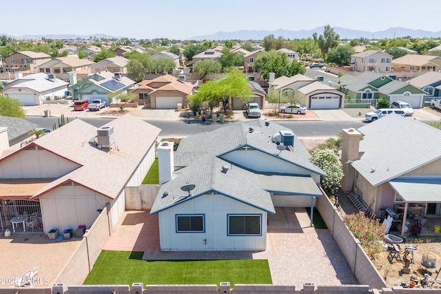6938 W Nicolet Ave, Glendale, AZ 85303 - aerial perspective of suburban area featuring a mountainous background