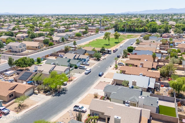 6938 W Nicolet Ave, Glendale, AZ 85303 - aerial view of residential area featuring mountains