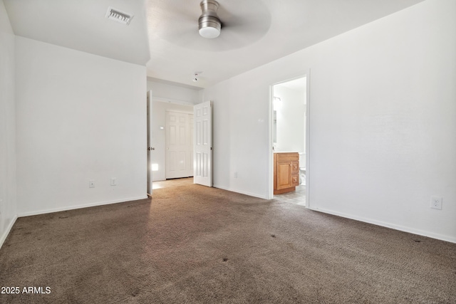 6938 W Nicolet Ave, Glendale, AZ 85303 - carpeted empty room with a ceiling fan and baseboards