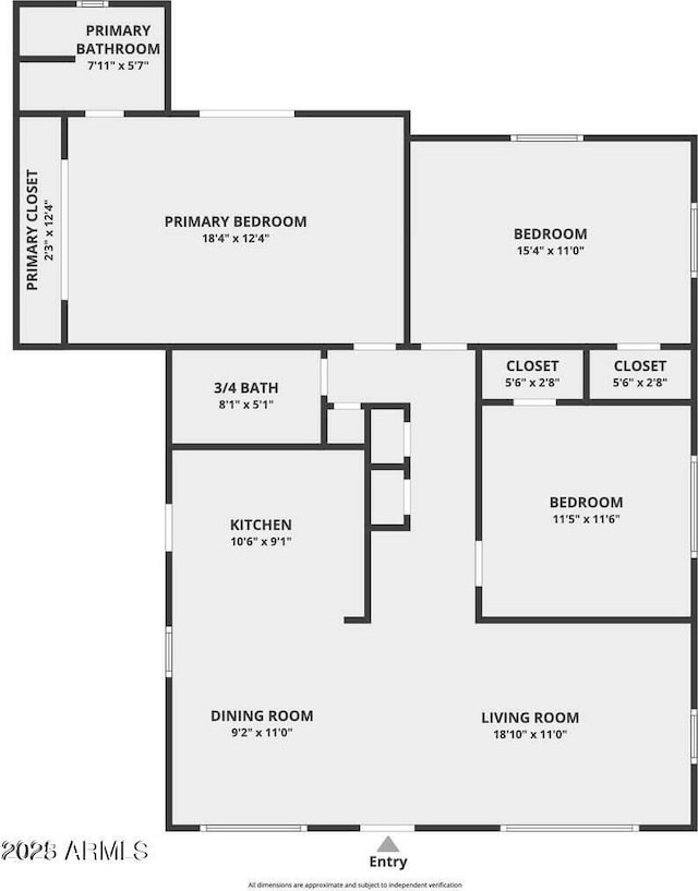 7201 N 26th Ln, Phoenix, AZ 85051 - view of home floor plan