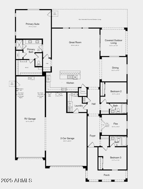 17815 W Denton Ave, Litchfield Park, AZ 85340 - floor plan / room layout