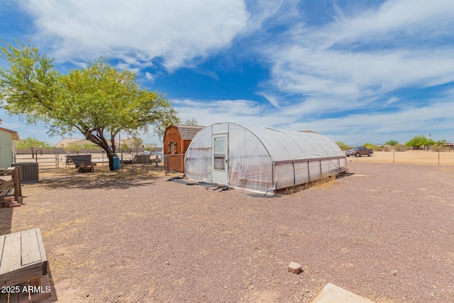 23948 W Jomax Rd, Wittmann, AZ 85361 - view of greenhouse featuring central AC