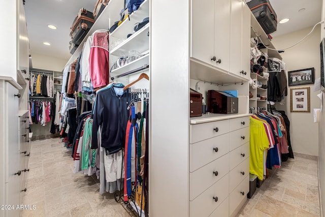 view of spacious closet