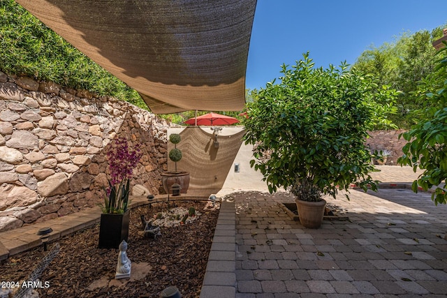 view of patio