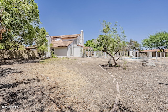 4627 E Mcneil St, Phoenix, AZ 85044 - view of yard with fence