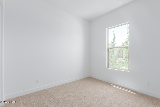 carpeted empty room with plenty of natural light