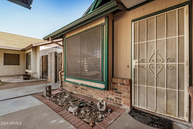 view of property entrance