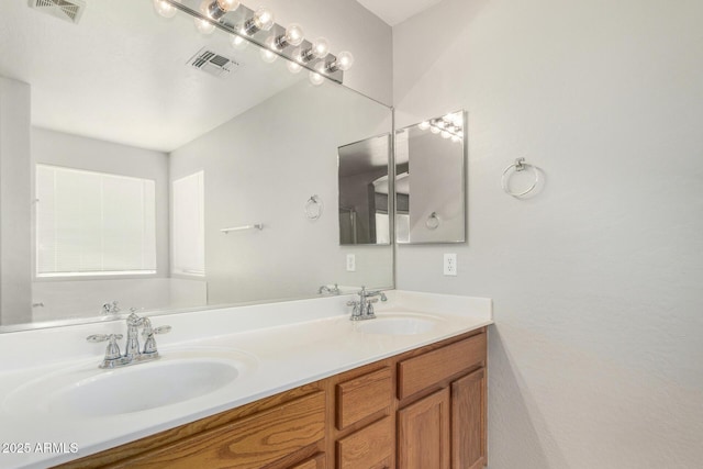 2191 W Goldmine Mountain Dr, Queen Creek, AZ 85144 - full bathroom featuring double vanity