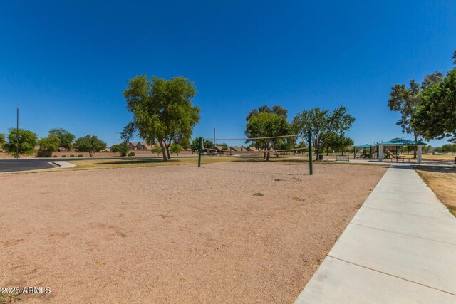 2191 W Goldmine Mountain Dr, Queen Creek, AZ 85144 - view of community featuring a gazebo and volleyball court