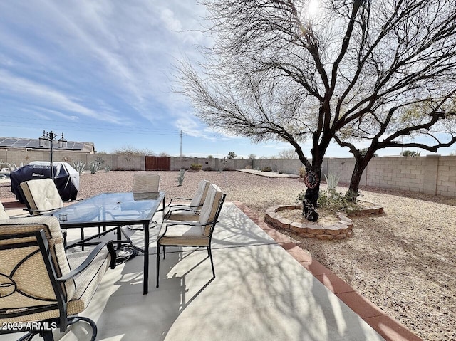 view of patio