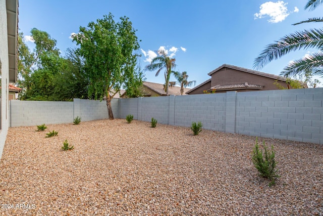 3847 W Yellow Peak Dr, San Tan Valley, AZ 85144 - view of yard with a fenced backyard