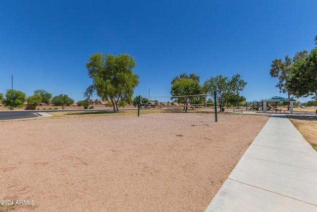 3847 W Yellow Peak Dr, San Tan Valley, AZ 85144 - view of home's community featuring volleyball court