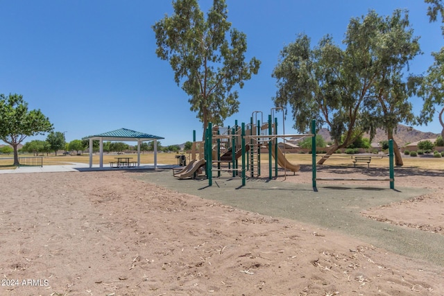 3847 W Yellow Peak Dr, San Tan Valley, AZ 85144 - community playground featuring a gazebo