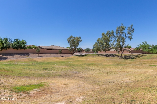 3847 W Yellow Peak Dr, San Tan Valley, AZ 85144 - view of yard with fence