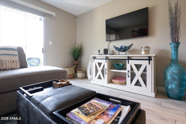 4620 N 68th St Unit 155, Scottsdale, AZ 85251 - living area with wood finished floors and baseboards