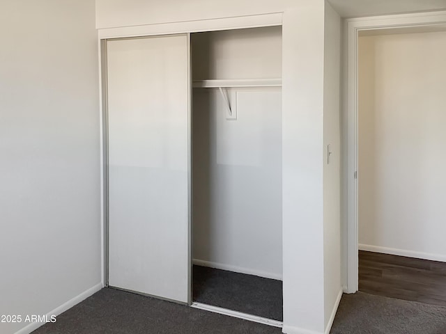 view of closet