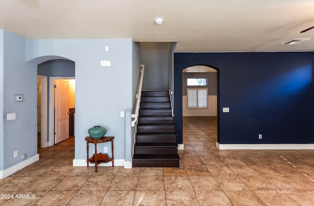 interior space featuring tile patterned floors