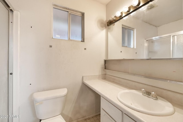 3410 W Pershing Ave, Phoenix, AZ 85029 - full bath with toilet, vanity, and an enclosed shower
