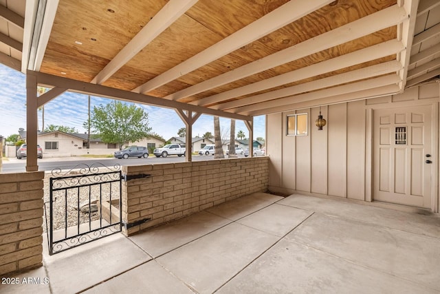 3410 W Pershing Ave, Phoenix, AZ 85029 - view of patio with a residential view