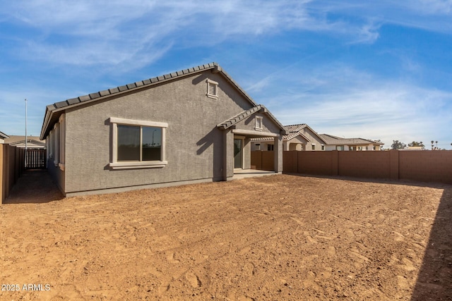 view of rear view of property