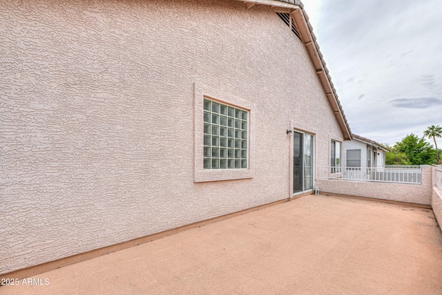 2218 E Anchor Dr, Gilbert, AZ 85234 - exterior space with a patio and stucco siding