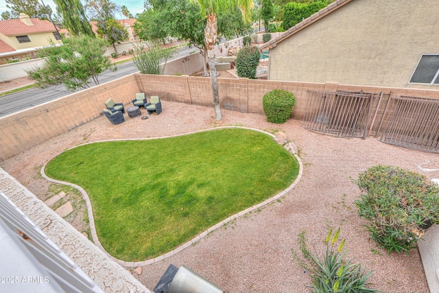 2218 E Anchor Dr, Gilbert, AZ 85234 - view of yard featuring a fenced backyard
