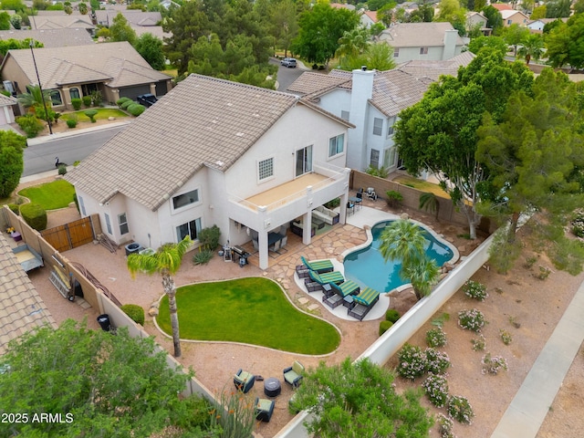 2218 E Anchor Dr, Gilbert, AZ 85234 - aerial view featuring a residential view