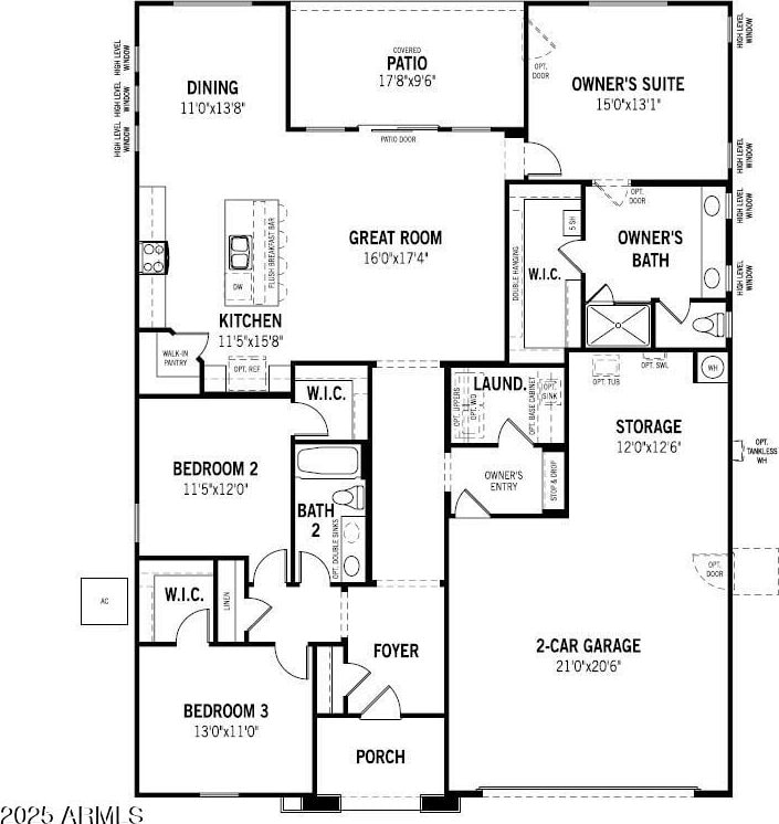 18510 W Tohono Dr, Goodyear, AZ 85338 - floor plan