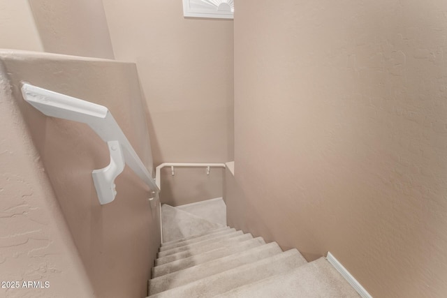 1268 N Pine St, Gilbert, AZ 85233 - stairs featuring carpet