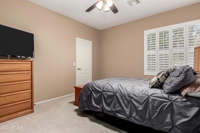 1268 N Pine St, Gilbert, AZ 85233 - carpeted bedroom featuring ceiling fan and baseboards