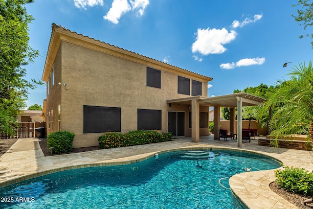 1268 N Pine St, Gilbert, AZ 85233 - view of pool with a patio