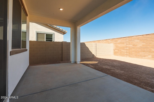 view of patio / terrace