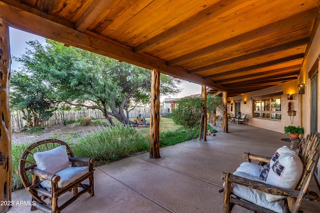 view of patio / terrace