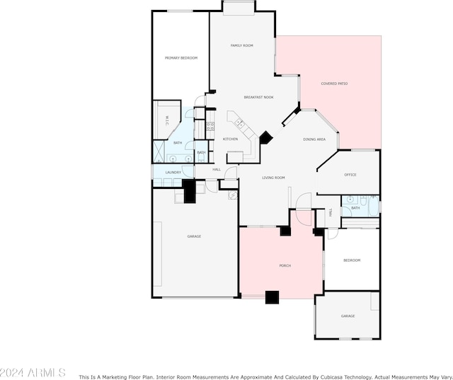 15016 W Monterey Way, Goodyear, AZ 85395 - floor plan