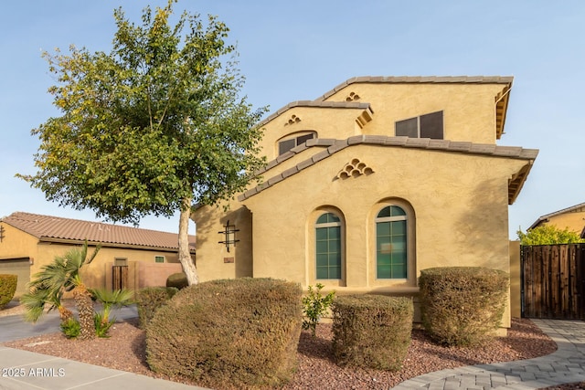 view of mediterranean / spanish house