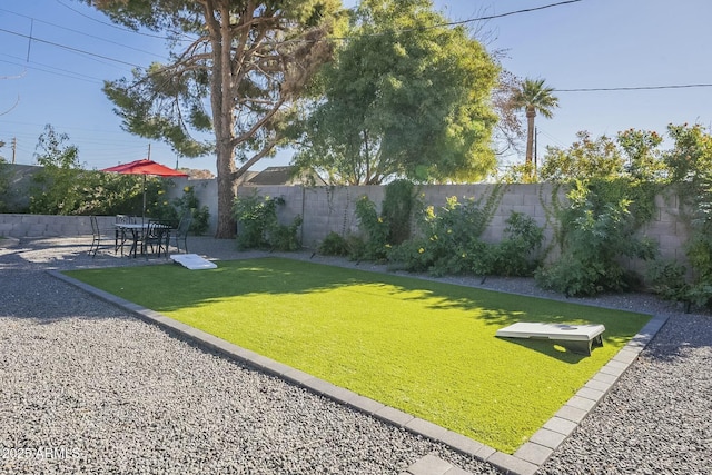 view of yard